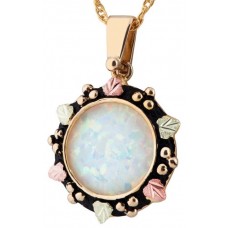 12MM Opal Pendant - by Landstrom's